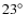 $23\hbox{$^\circ$ }$