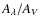 $A_\lambda/A_V$
