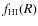 $f_{\rm HI}(R)$