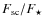 ${F_{{\rm sc}}} / {F_{\star}}$