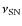 $\nu_{\rm SN}$