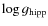 $\log g_{\rm hipp}$