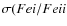 $\sigma(Fe {\sc i}/Fe {\sc ii}$