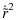 $\displaystyle \dot{\tilde{r}}^{2}$