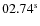 $02.74^{\rm s}$