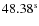 $48.38^{\rm s}$