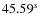 $45.59^{\rm s}$