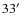 $33\hbox{$^\prime$ }$