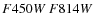 $F450W\ F814W$
