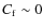 $C_{\rm f}\sim 0$