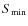 $S_{\rm min}$