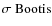 $\sigma \ {\rm Bootis}$