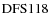 ${\rm DFS 118}$