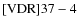 ${\rm [VDR] 37-4}$