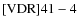 ${\rm [VDR] 41-4}$