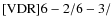 ${\rm [VDR] 6-2/6-3/}$