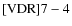 ${\rm [VDR] 7-4}$