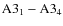 ${\rm A3_1-A3_4}$