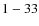 ${\rm 1-33}$