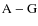 ${\rm A-G}$