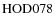 ${\rm HOD07 8}$
