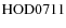 ${\rm HOD07 11}$