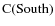 ${\rm C(South)}$