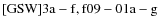 ${\rm [GSW]3a-f, f09-01 a-g}$