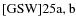 ${\rm [GSW]25a,b}$