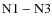 ${\rm N1-N3}$