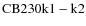 ${\rm CB230 k1-k2}$