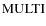${\rm\sc MULTI}$