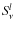$\textit{S}^{l}_\nu$