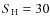 $S_{\rm H} = 30$