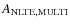 $A_{\rm NLTE, MULTI}$