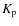 $K_{\rm p}$
