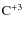 ${\rm C}^{+3}$