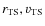 $r_{\rm TS}, v_{\rm TS}$