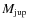 $M_{\rm jup}$