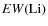 $EW{\rm (Li)}$