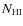 $N_{\rm HI}$