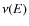 $\nu(E)$