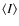 $\langle I\rangle$