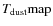 ${T_{\rm dust}\mbox{map}}$