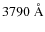 $3790~\AA$