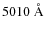$5010~\AA$