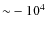 ${\sim}-10^4$