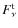 $F^{\rm t}_\nu$