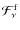 $\mathcal{F}^{\rm f}_\nu$