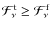 $\mathcal{F}^{\rm t}_\nu\geq\mathcal{F}^{\rm f}_\nu$